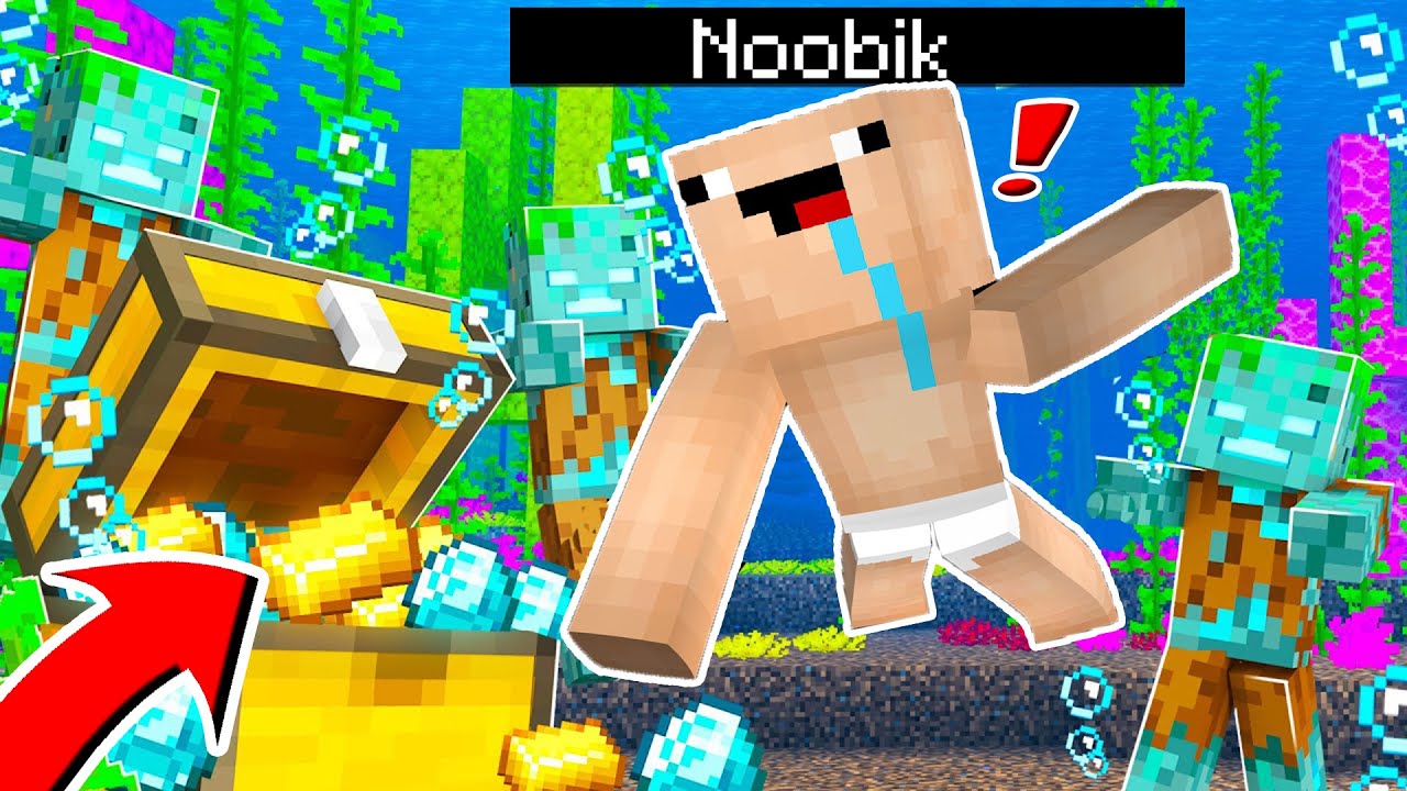 NOOB NAŠEL TAJNÝ VODNÍ POKLAD A NEUVĚŘÍTE CO SE STALO! w/Dalo