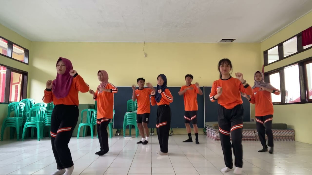 ujian praktik senam pjok 