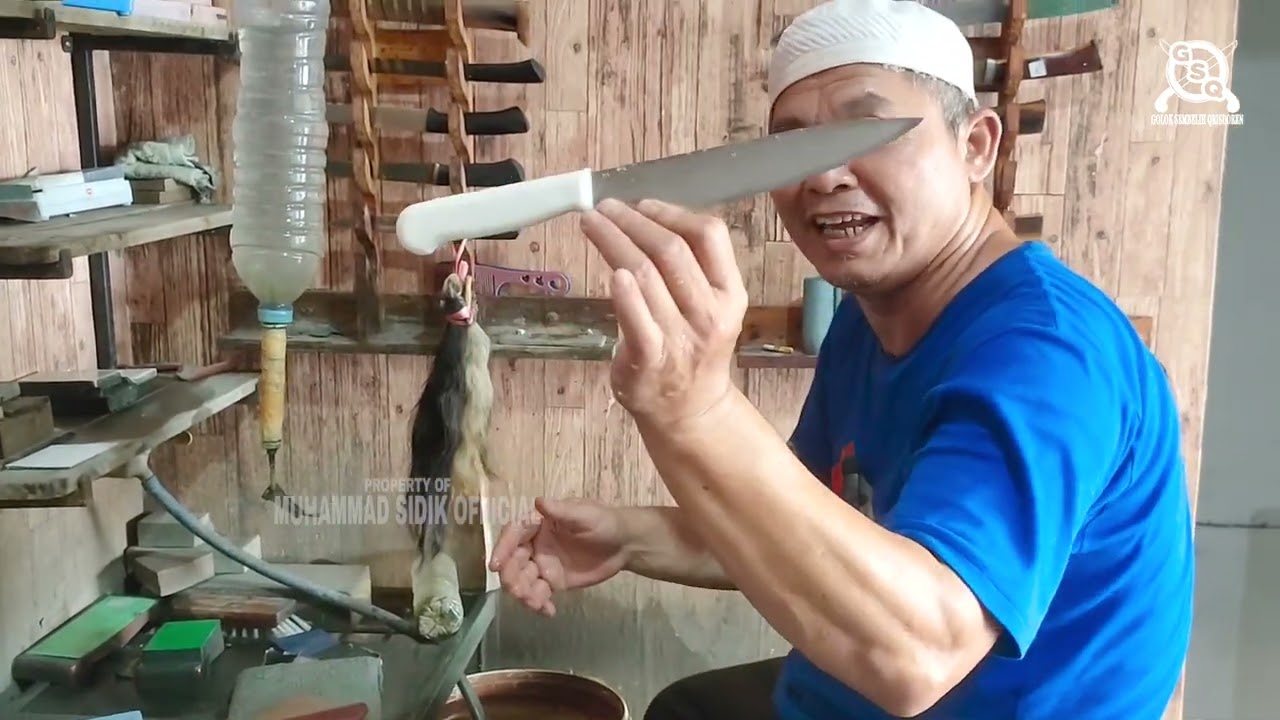NGEBUT ASAH PISAU PABRIKAN DI GSQ