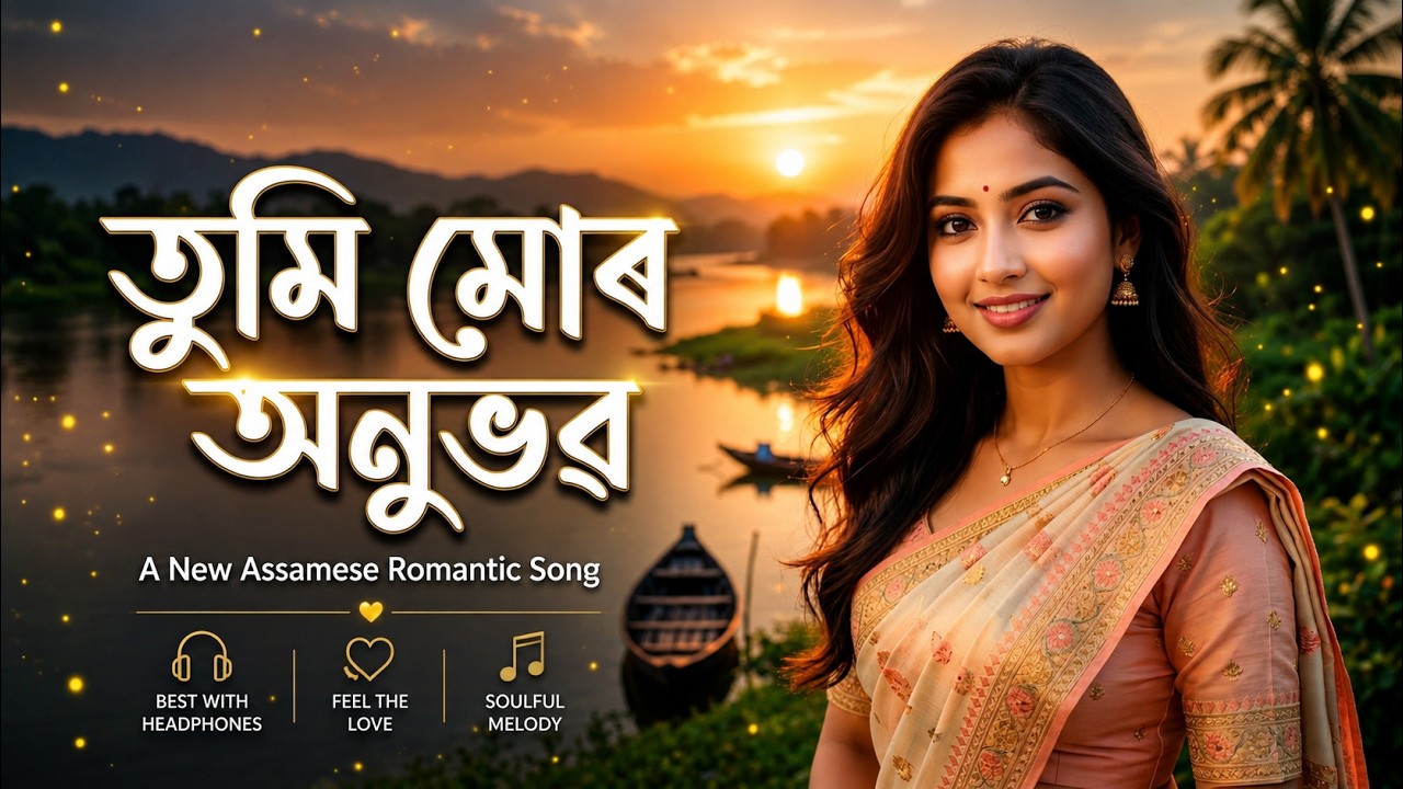 Tumi Mur Jibonor Mitha Eti Sur ❤️ | O Mur Ushah | Beautiful Assamese Romantic Song