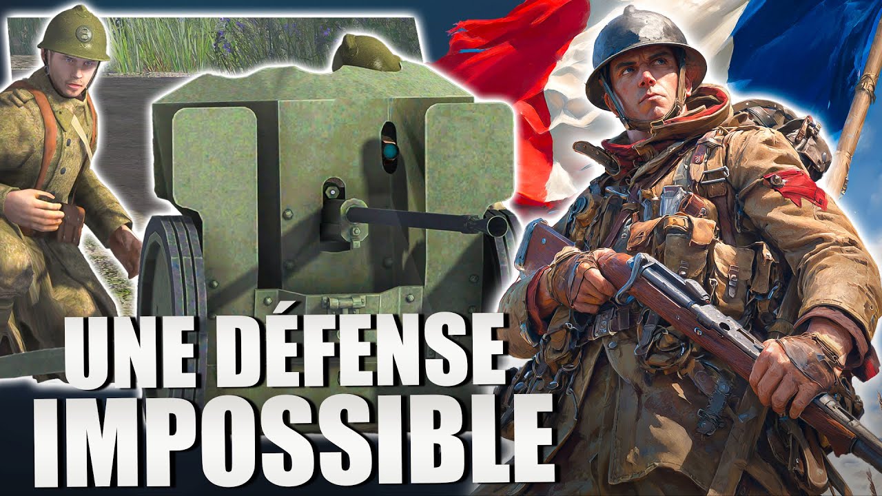 Bataille de France 1940 🇫🇷 : Les panzers arrivent et nous sommes en sous-effectif ! | Gates of Hell