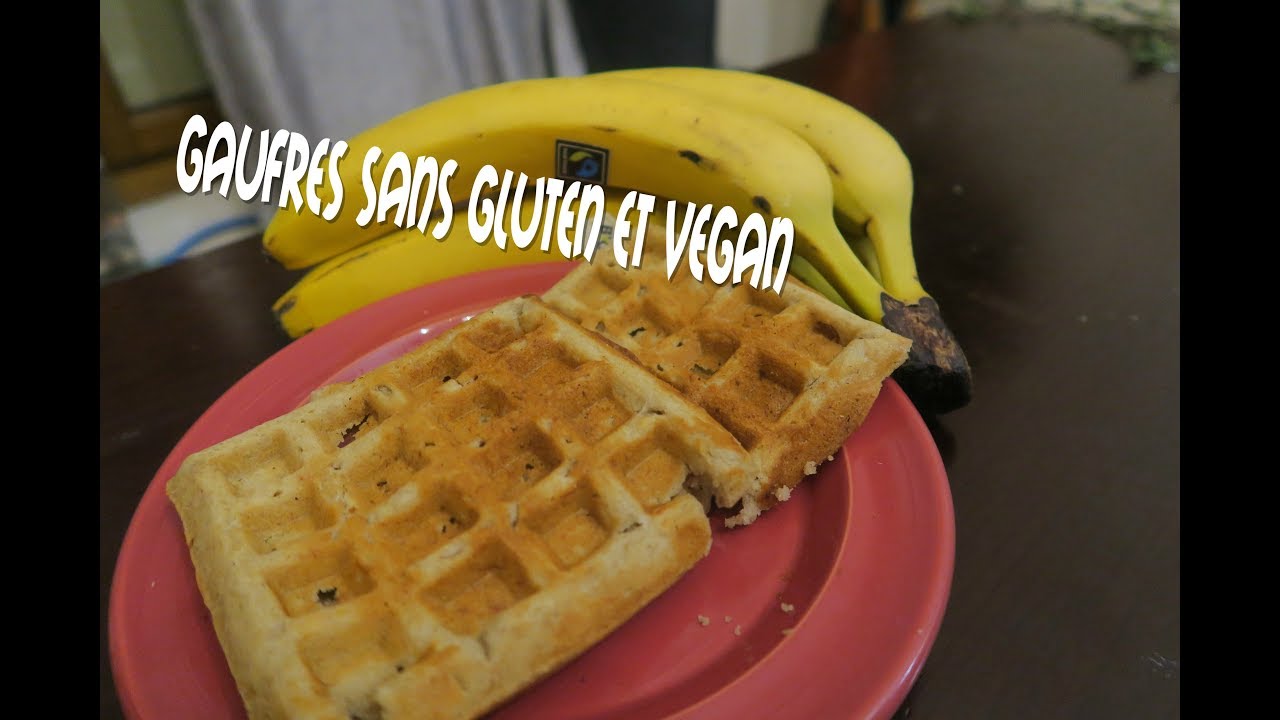 Gaufres Bio Vegan sans gluten