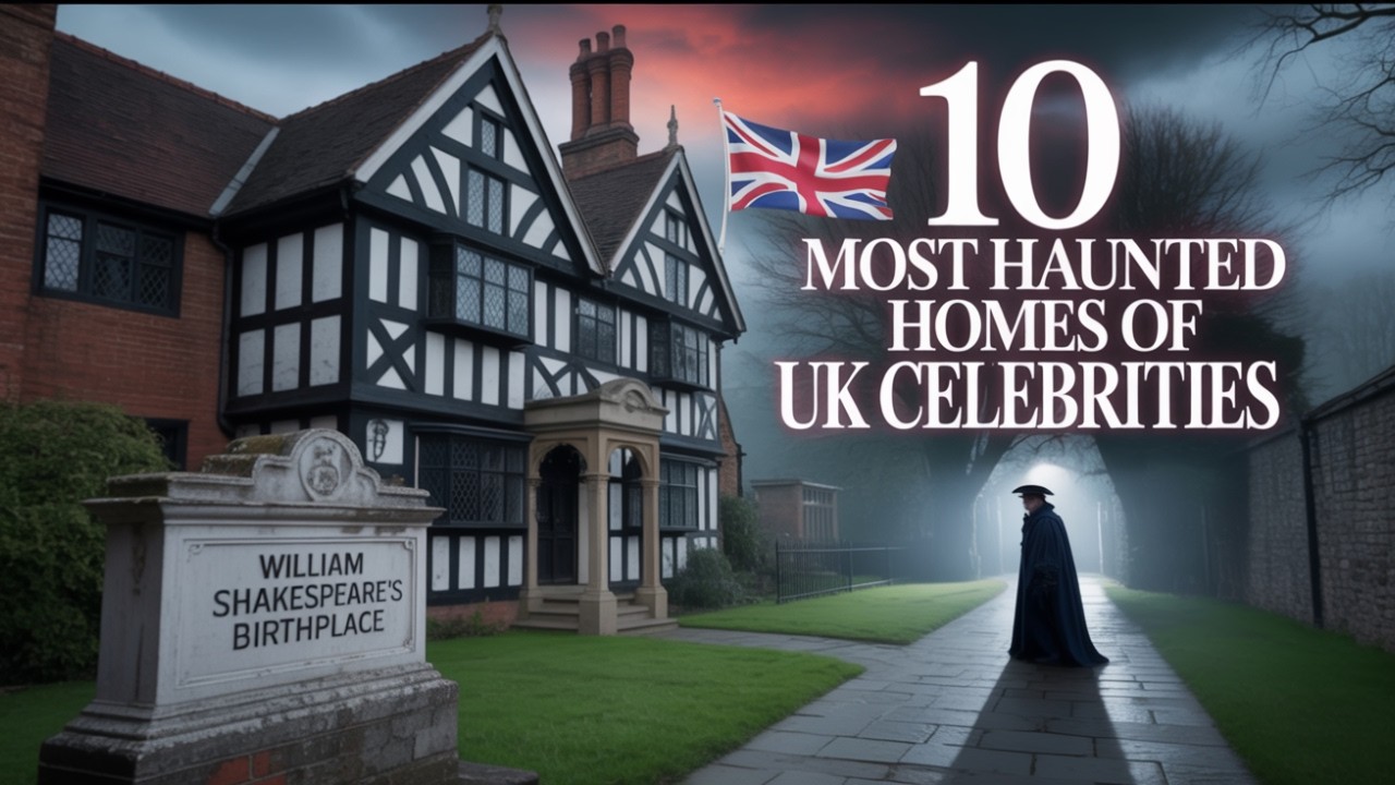 Ghost Stories 10 Most Haunted Homes of UK Celebrities | Owners Fear to Return | Real Hauntings