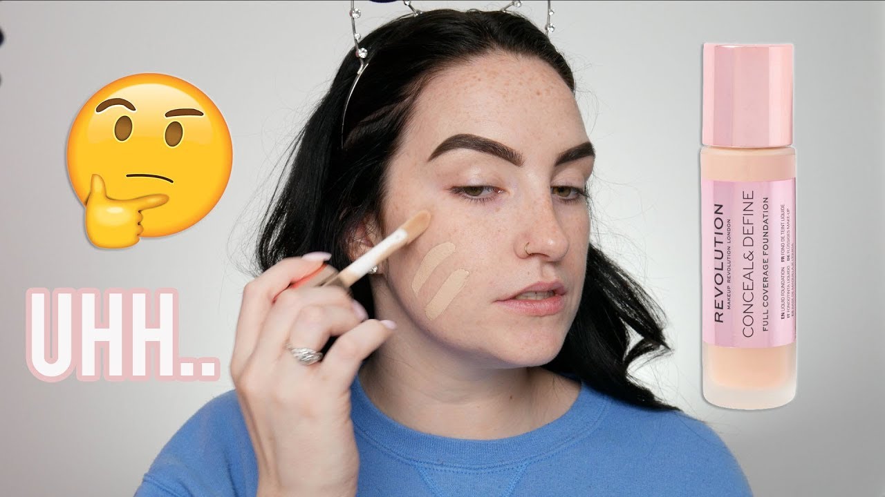 WHATS UP MAKEUP REVOLUTION FOUNDATION | MADISON BAUKNECHT