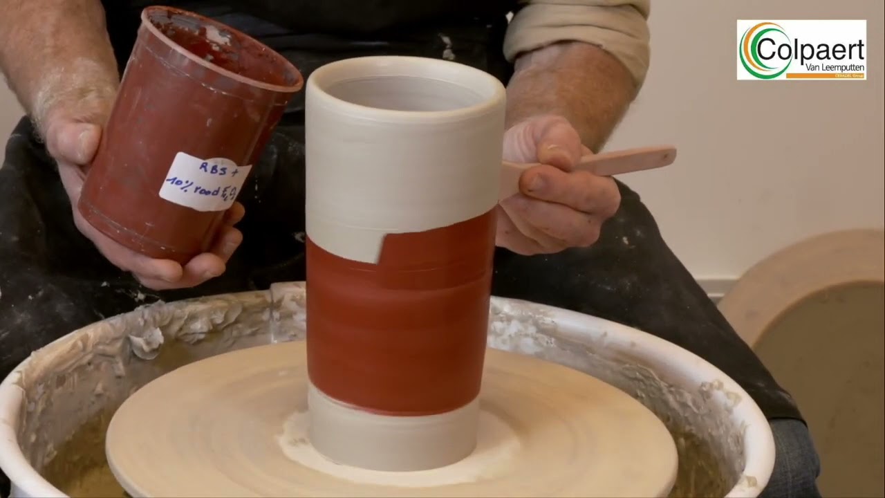 Waterglas Leo Van der Heyden decoreren deel 4