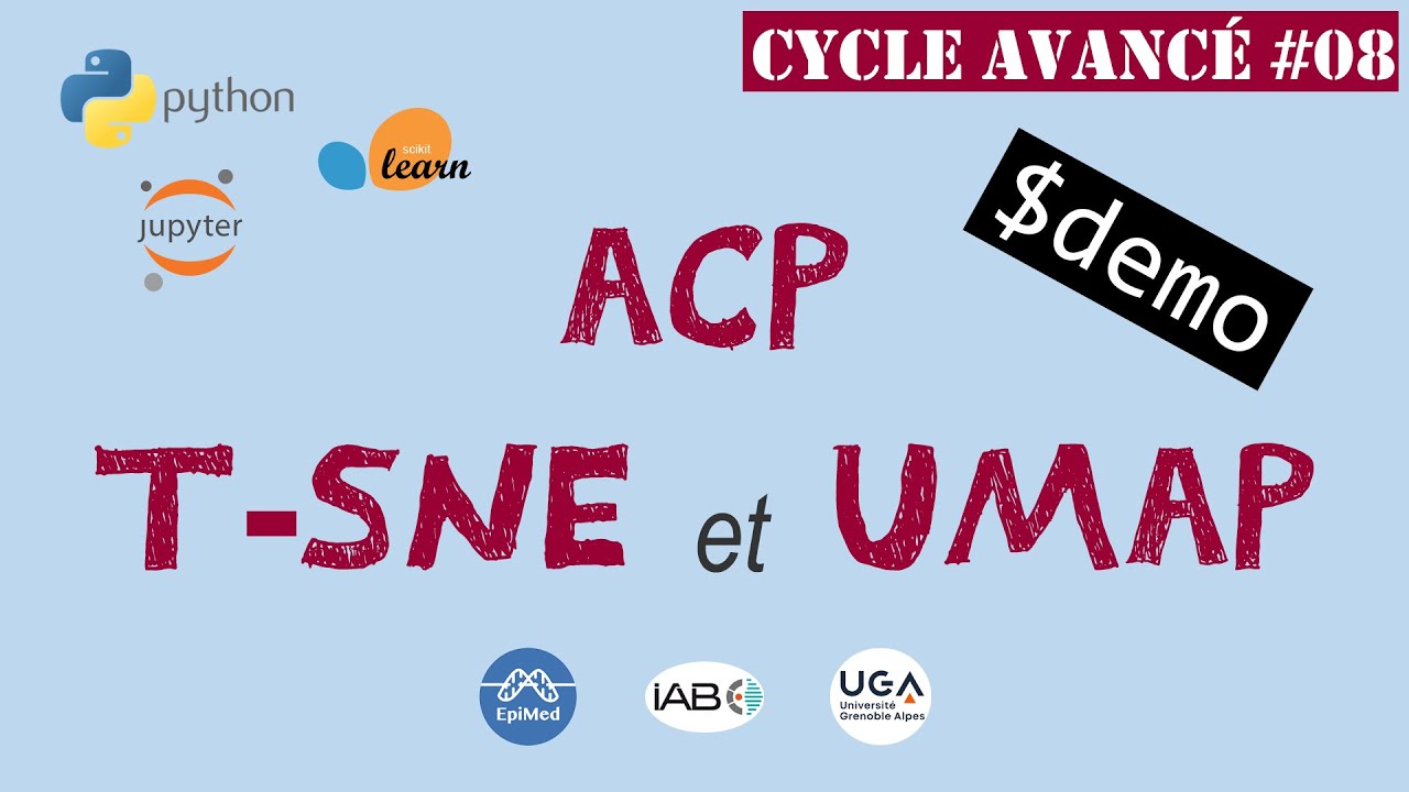 Démo - ACP, t-SNE et UMAP avec Python et scikit-learn | Cycle avancé IA #8