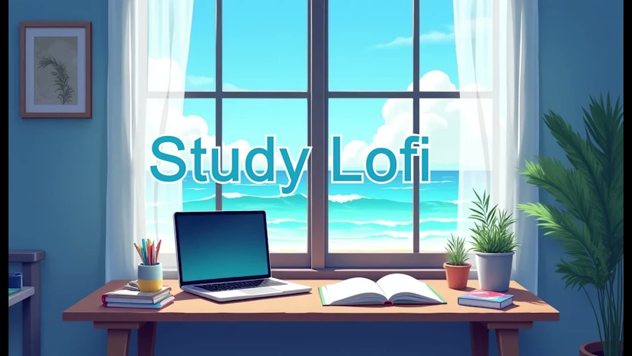 Seaside Breeze LoFi 🌊 Calm Ocean Beats for Focused Reading, Studying & Relaxation
