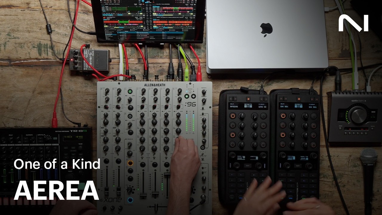 One of a Kind: AEREA on building a live set with Traktor Pro 4 | Native Instruments
