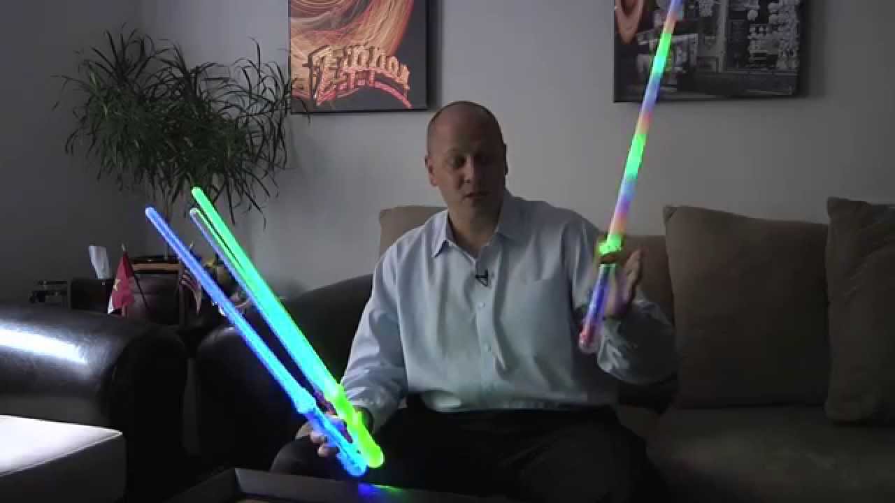 Light Up LED Laser Sword with Light Handle