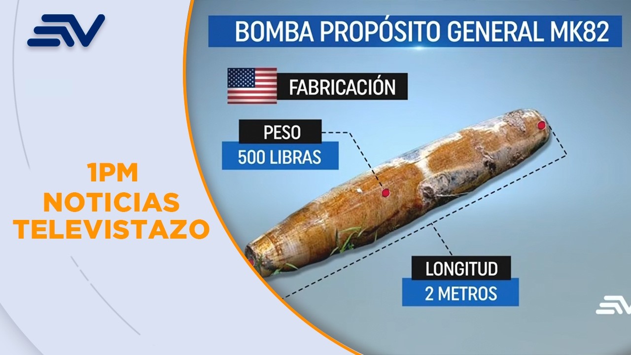 Origen del lanzamiento de bomba en Colombia no tiene una respuesta  | Televistazo| Ecuavisa