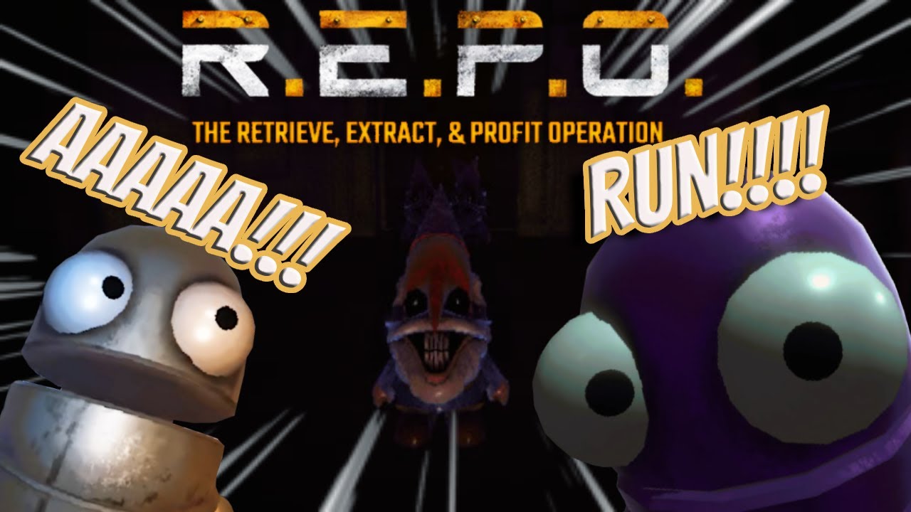 [R.E.P.O. Funny Moments] We Can't escape the gnomes!!!!