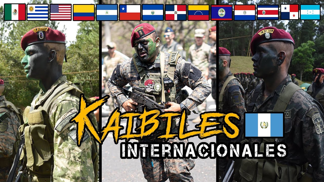 Kaibiles Internacionales // Todos Los Países Que Tienen Kaibiles En Sus Filas // Carmochepe