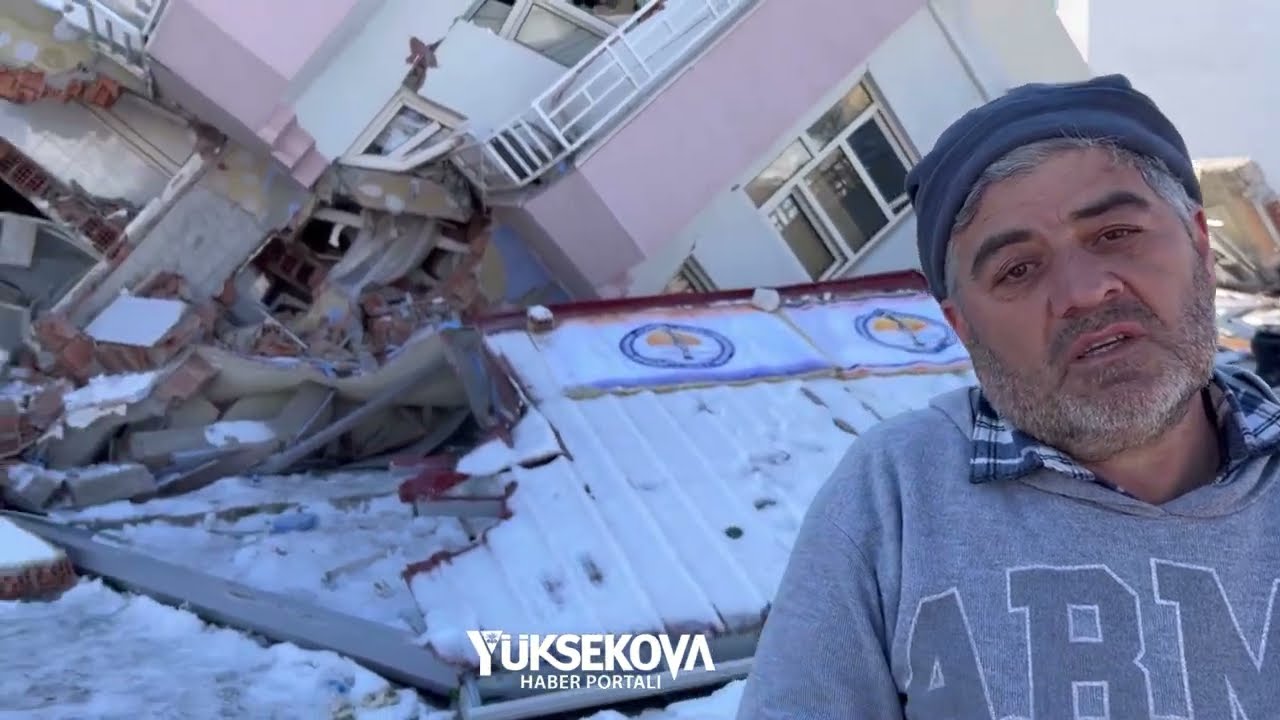 Depremin yıktığı Gölbaşı'ndan görüntüler