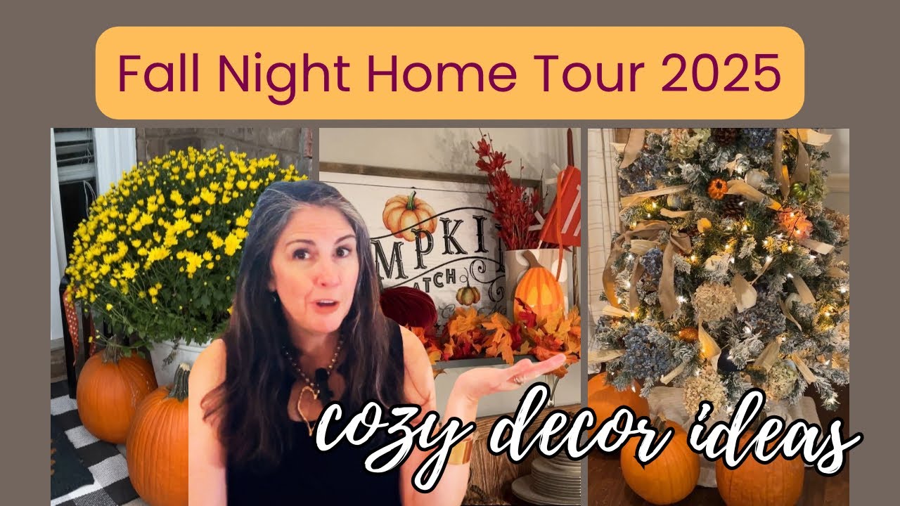 Cozy Fall Home Tour 2025 | Simple Autumn Decor Ideas