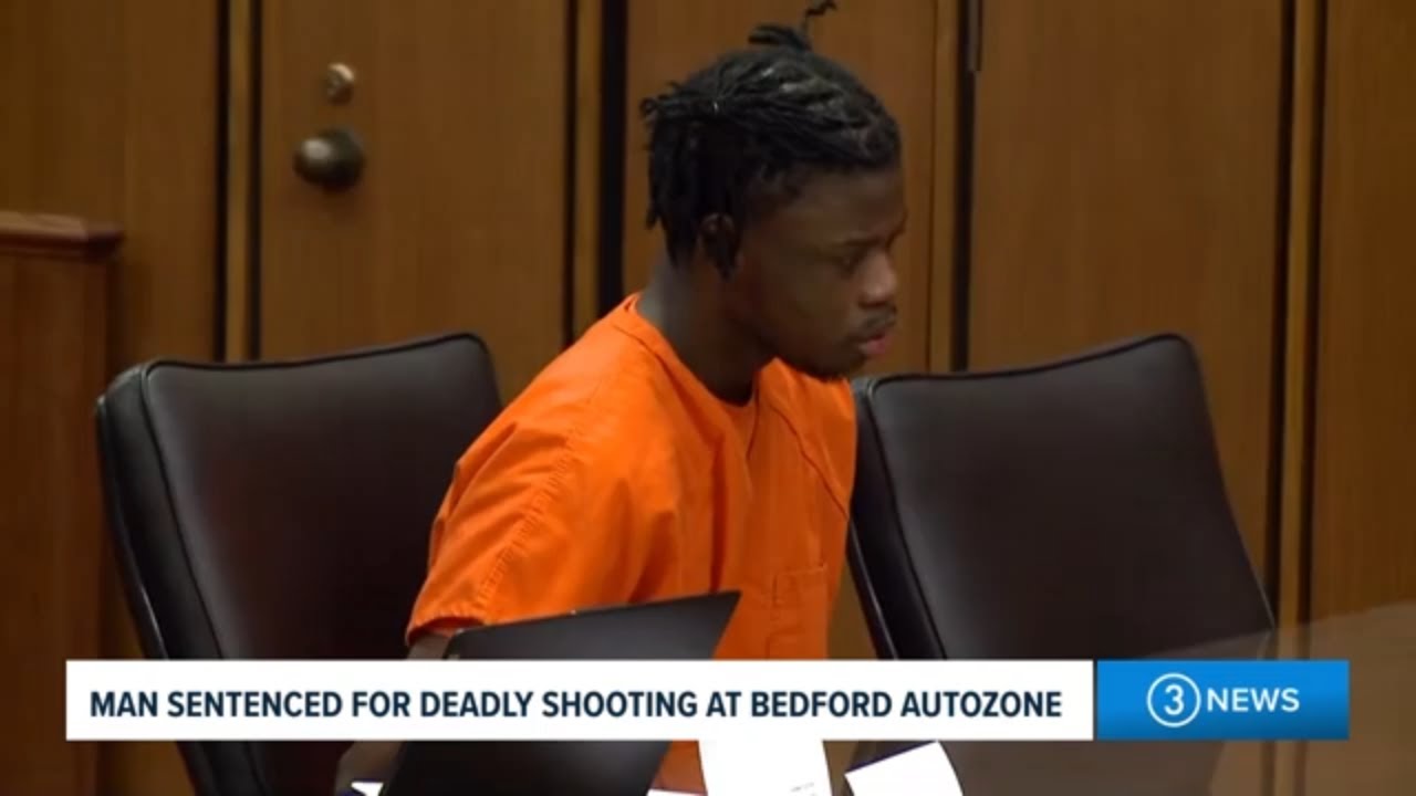 Darien Hobley sentenced for killing girlfriend at Bedford AutoZone