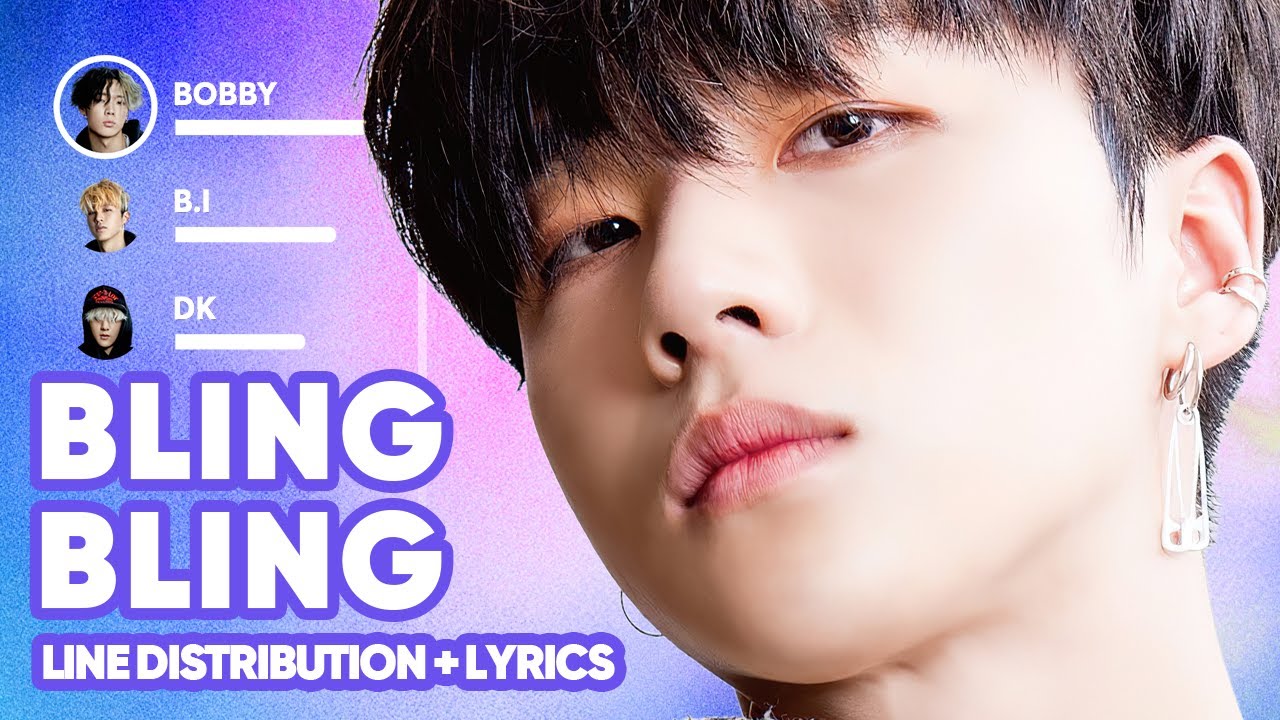 iKON - BLING BLING (Line Distribution + Lyrics Karaoke) PATREON REQUESTED