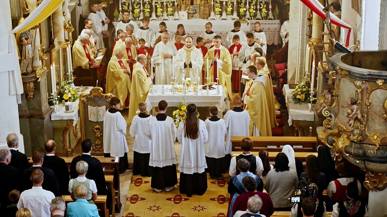 PRIMIZ  Mag. P. Stefan Walder - Kirchenfest St. Martin Passeier Südtirol