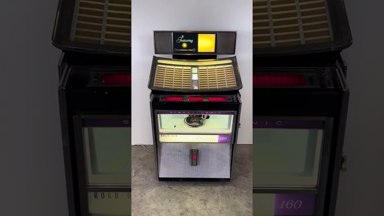 Lot 165: 1963 Rock-Ola 408 Rhapsody Jukebox - 02723DM
