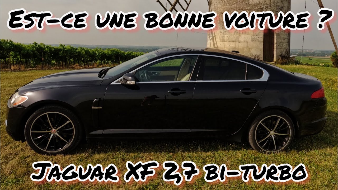 Présentation Jaguar XF, 2.7 bi-turbo diesel. Une sacrée berline 👍