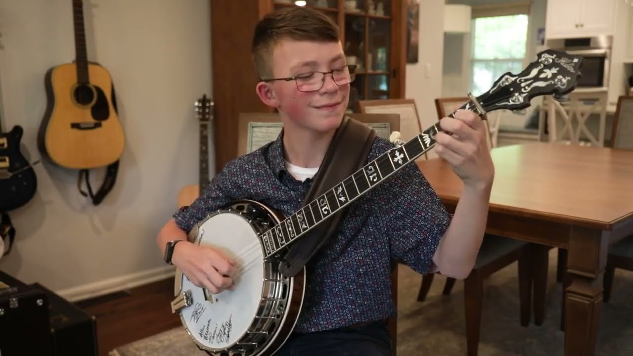 Meet Owen Brockman: A 13-year-old banjo star from Ohio
