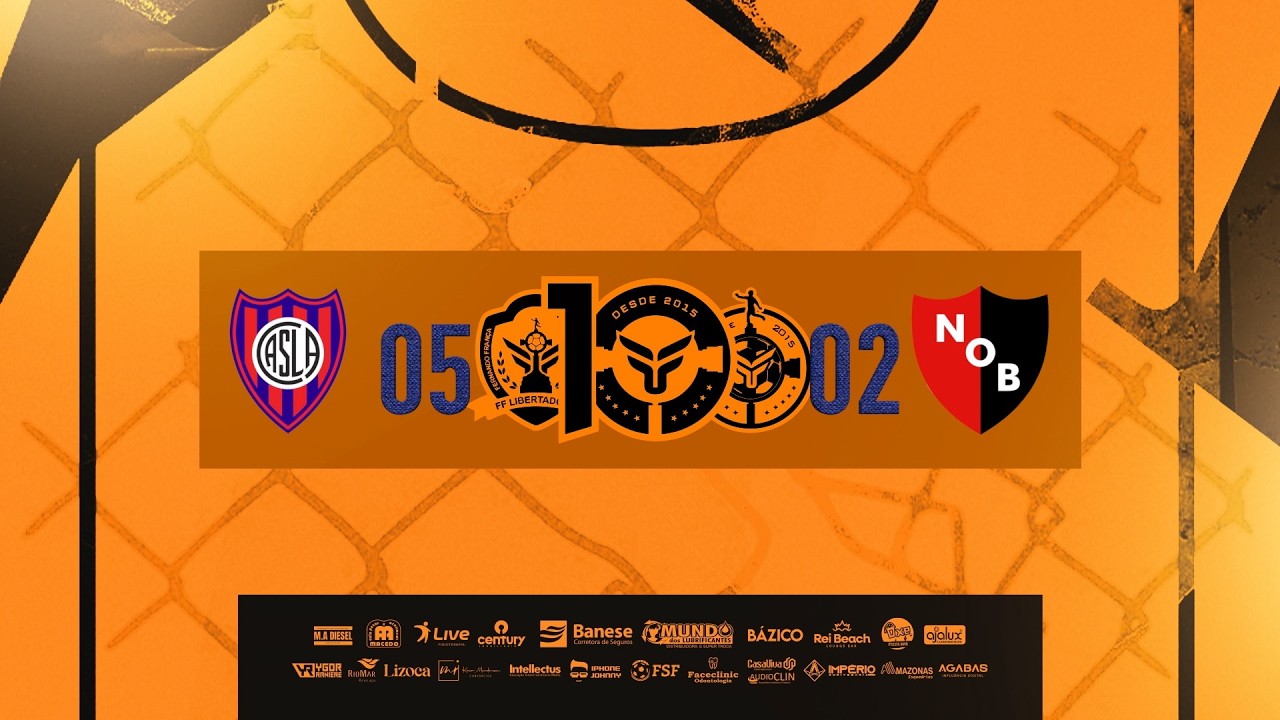 4ª Rodada  B  -   FF San Lorrenzo   05  x  02  FF Newells Old Boys -   28 02 2026