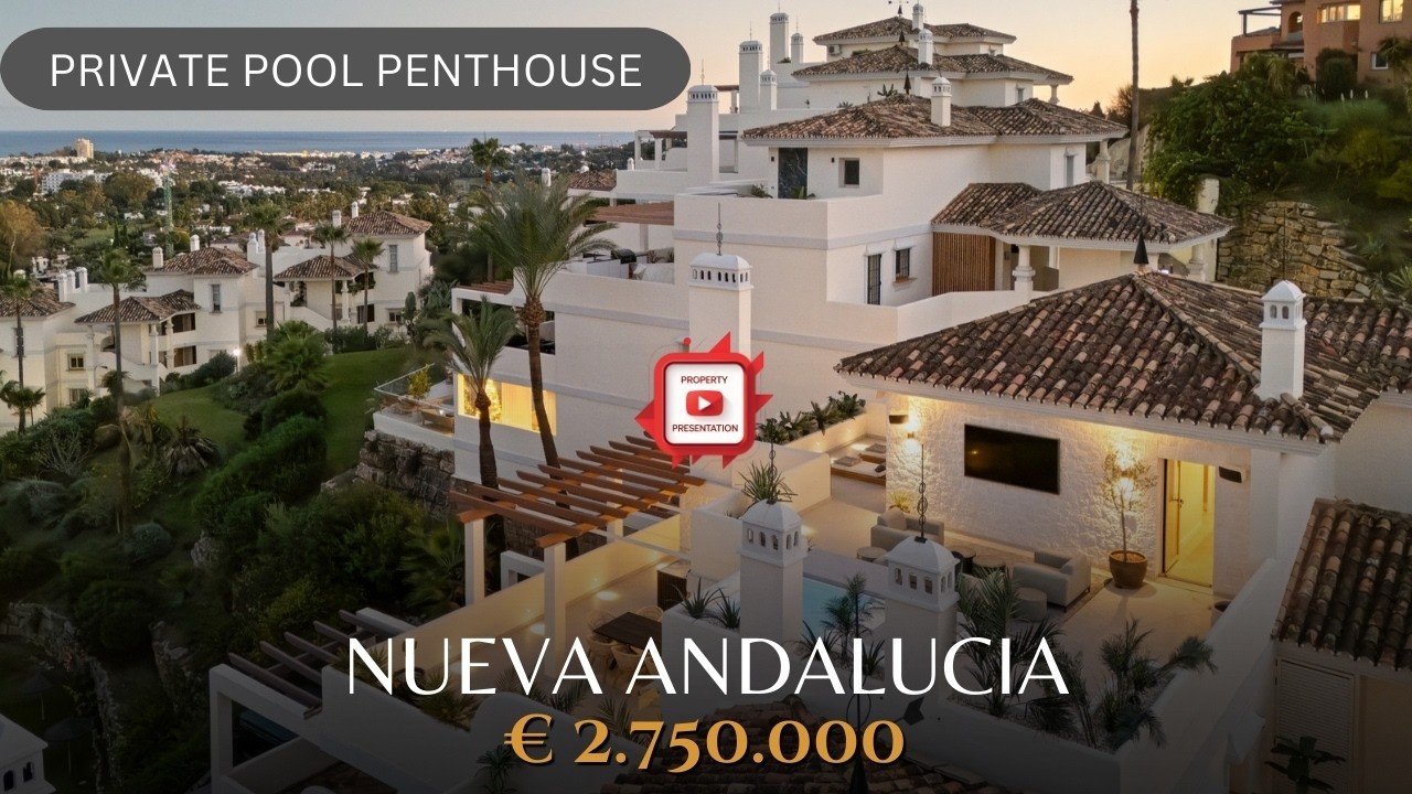 Penthouse in Nueva Andalucía | Private Pool & Panoramic Views