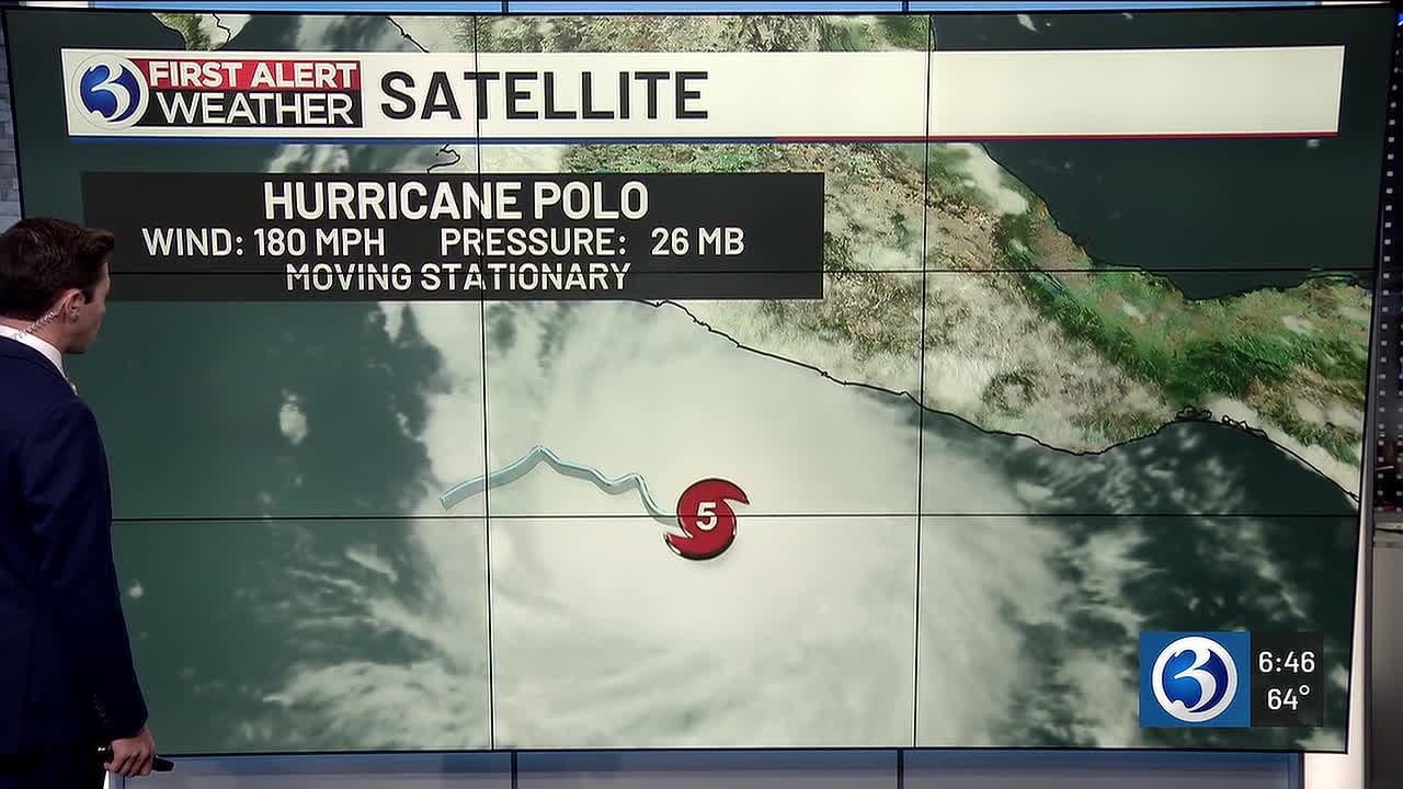 First Alert Weather Extra: отслеживаем ураган &laquo;Поло&raquo;