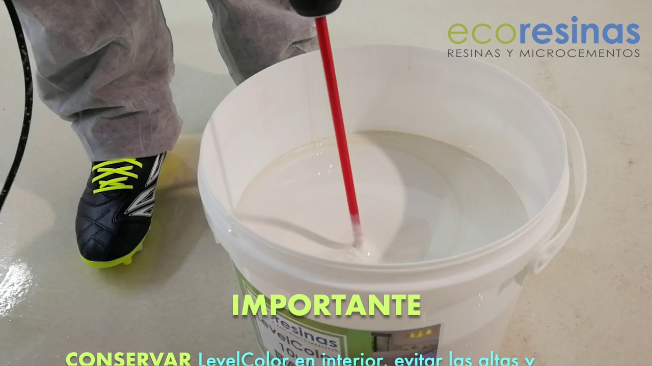 LevelColor de ecoresinas. Autonivelante decorativo para suelos
