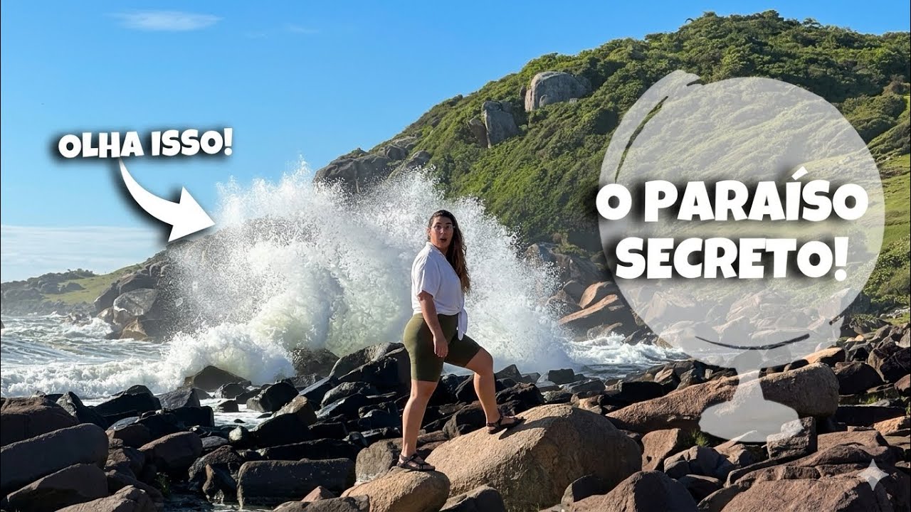PRAIA DA PINHEIRA E GUARDA DO EMBAÚ: Roteiro Completo, Trilhas e um Lugar Secreto! 