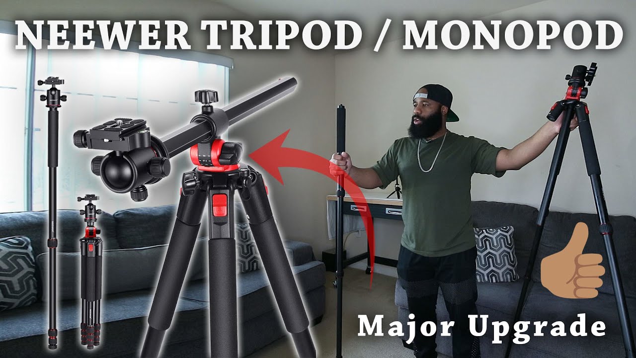 How To Be A YouTuber 2021 🌟 | Invest In Quality Camera Gear 🎥 | Neewer 79 Inch Tripod w/ 360 Mount ❗