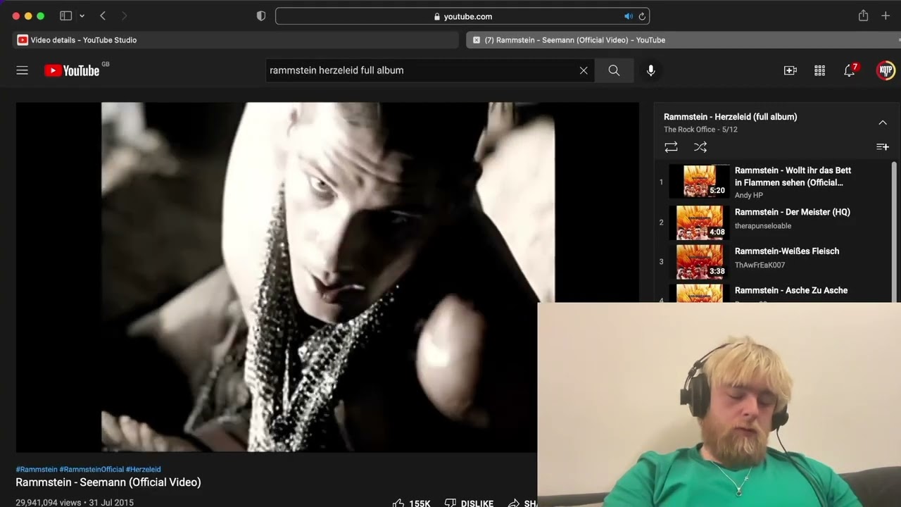 Rammstein- Seemann | First Time Listen & Reaction