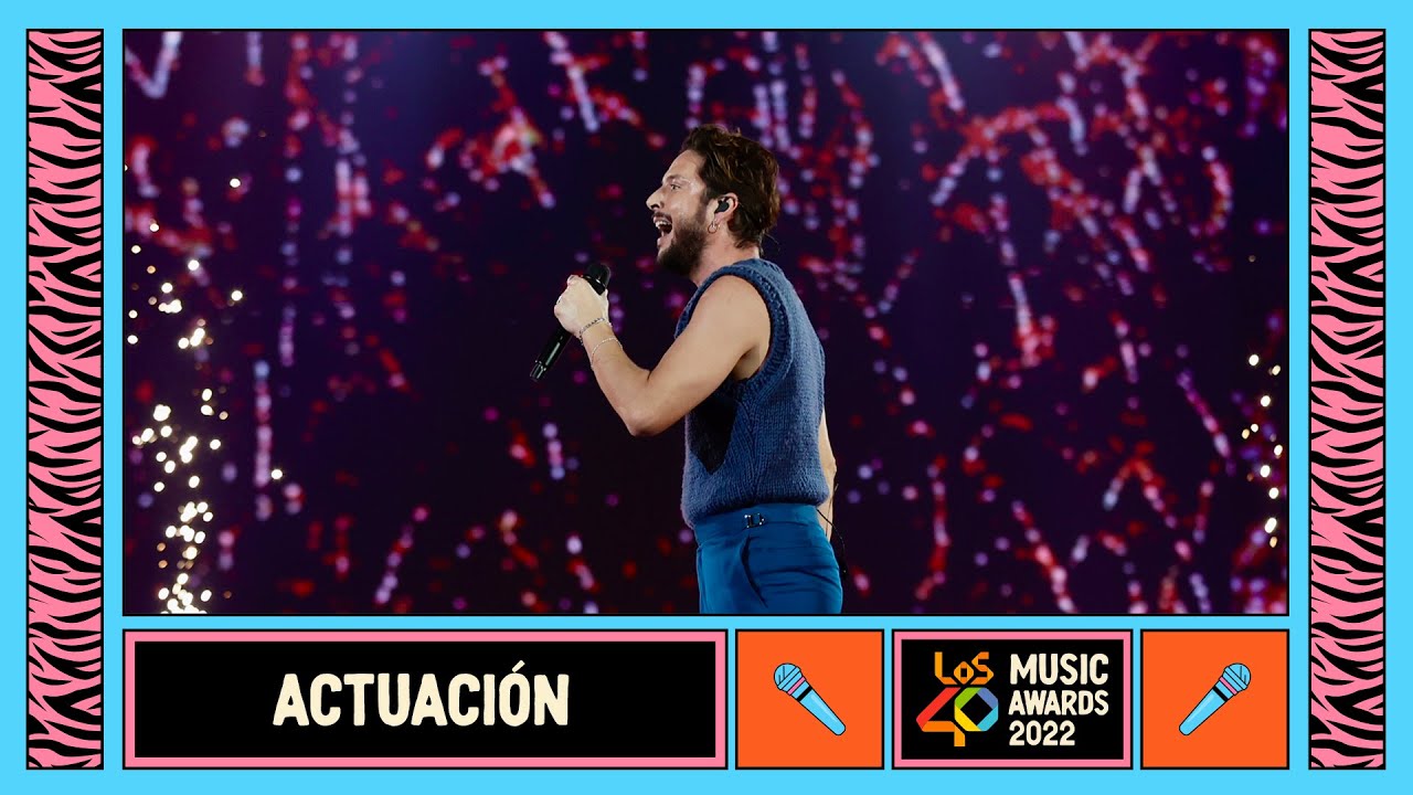 Manuel Carrasco - Qu&eacute; bonito es querer | En directo en LOS40 Music Awards 2022