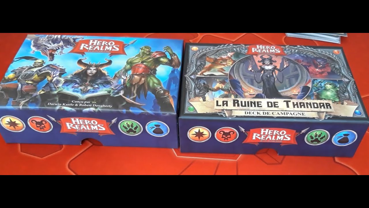 Hero Realms - La Ruine de Thandar - Partie Solo - Affrontement 2