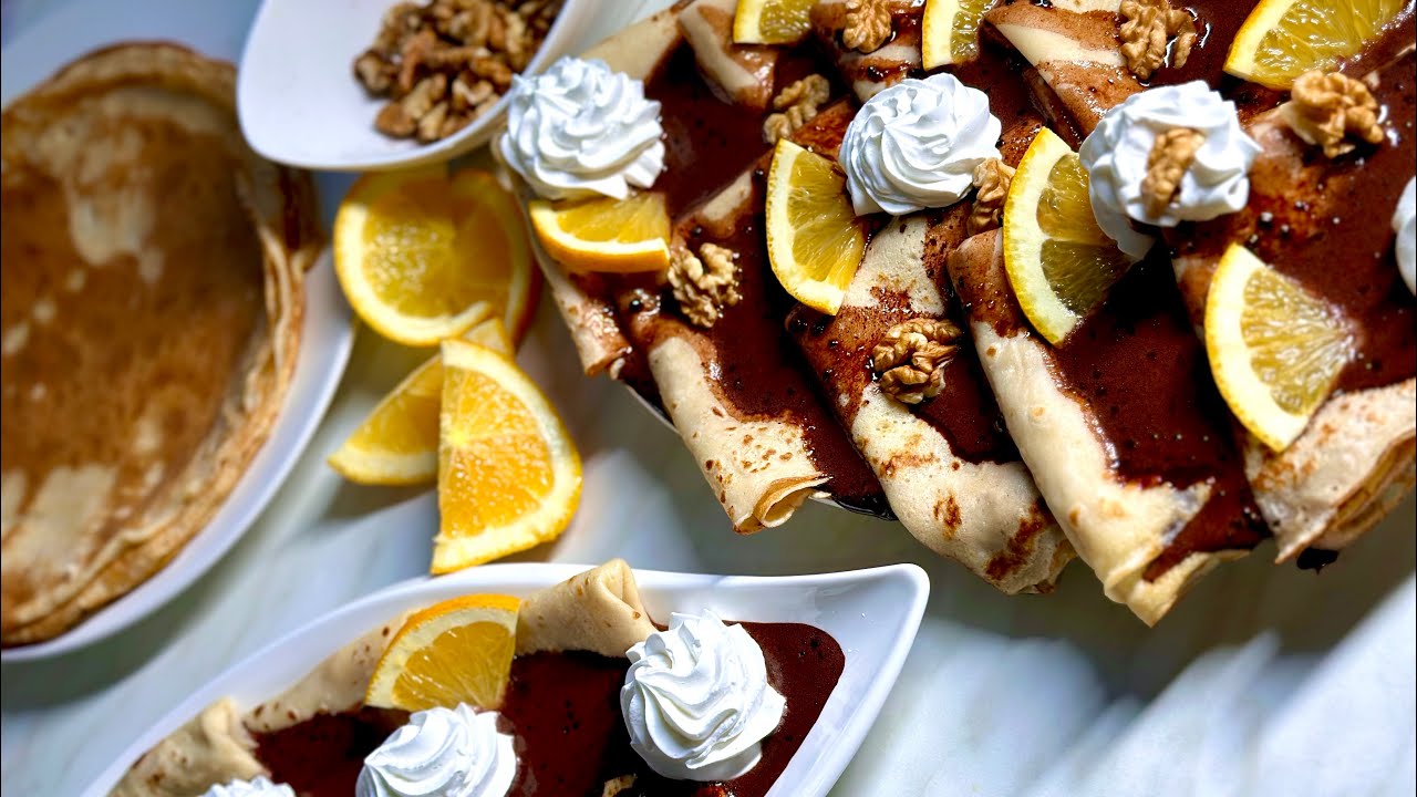 Hamis Gundel Palacsinta 🥞😍|Hamis|#recept #palacsinta #hamis #crepe #sütés #subscribe #recipe#food