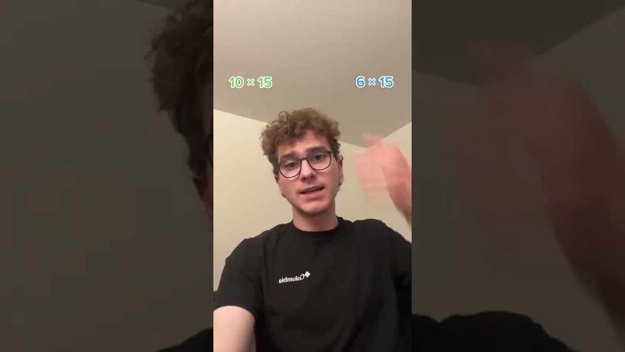 Устный счёт: 16 &times; 15 #Shorts #умножение #устныйсчёт #математика #математика #образование