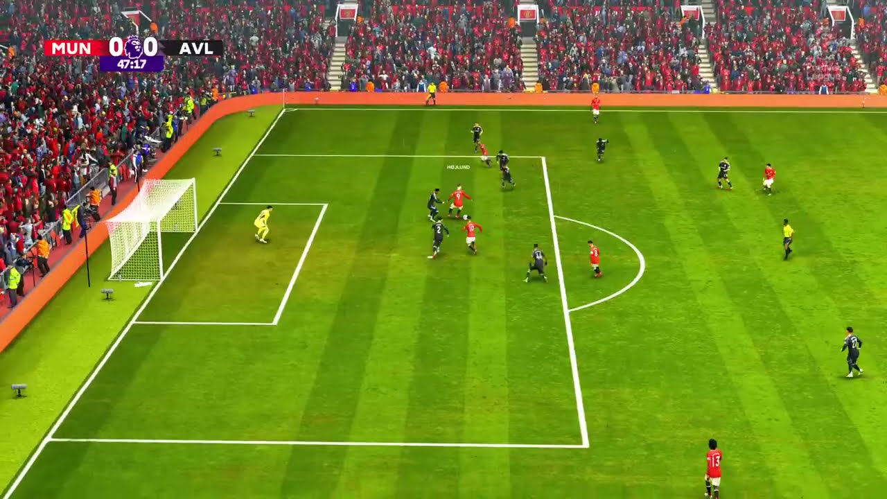 EA SPORTS FC · MANCHESTER UNITED vs. ASTON VILLA in ENGLISH PREMIER LEAGUE MATCH!