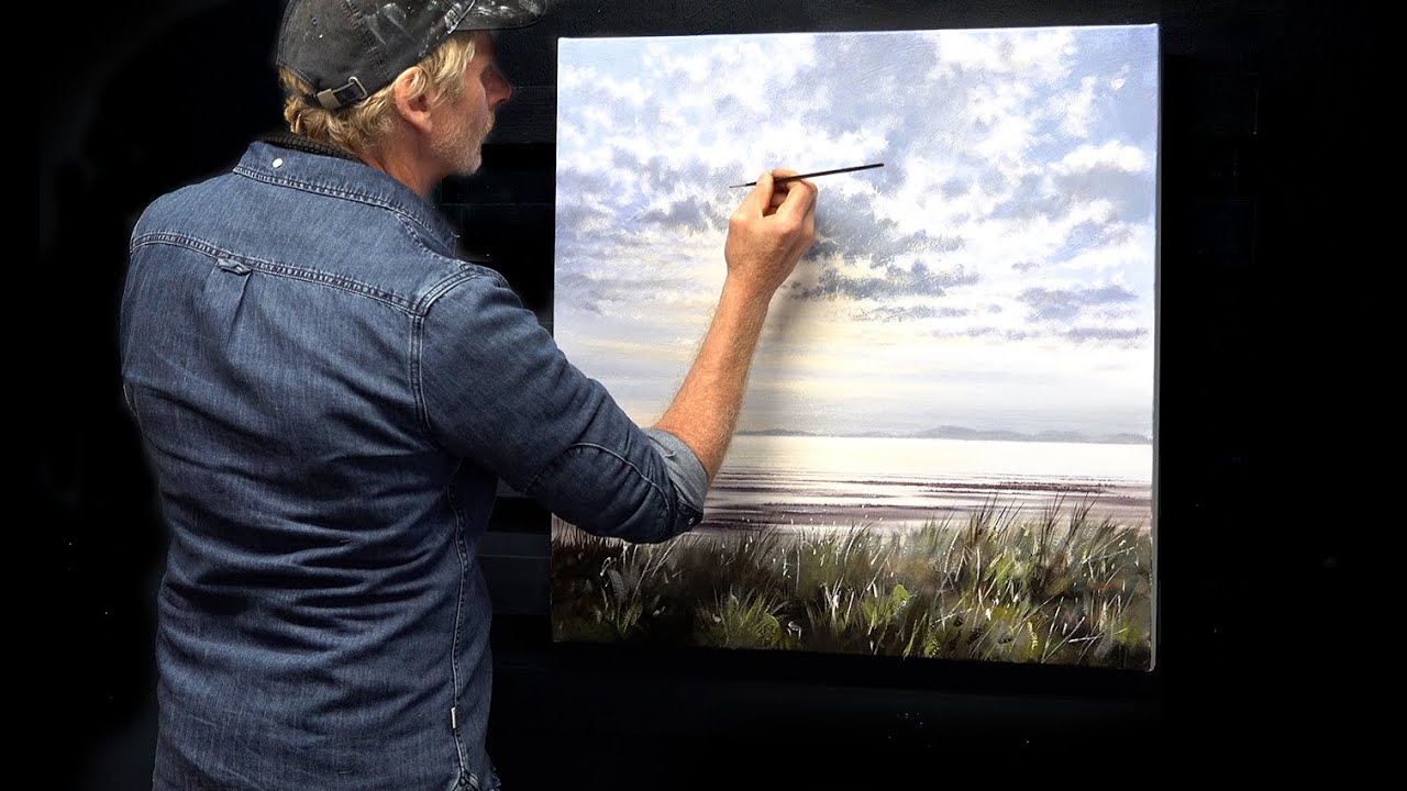 PAINTING A SUNLIT SKY
