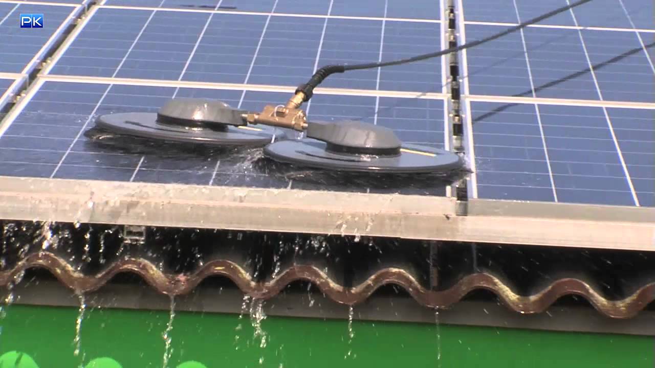 Solaranlagen jährlich reinigen