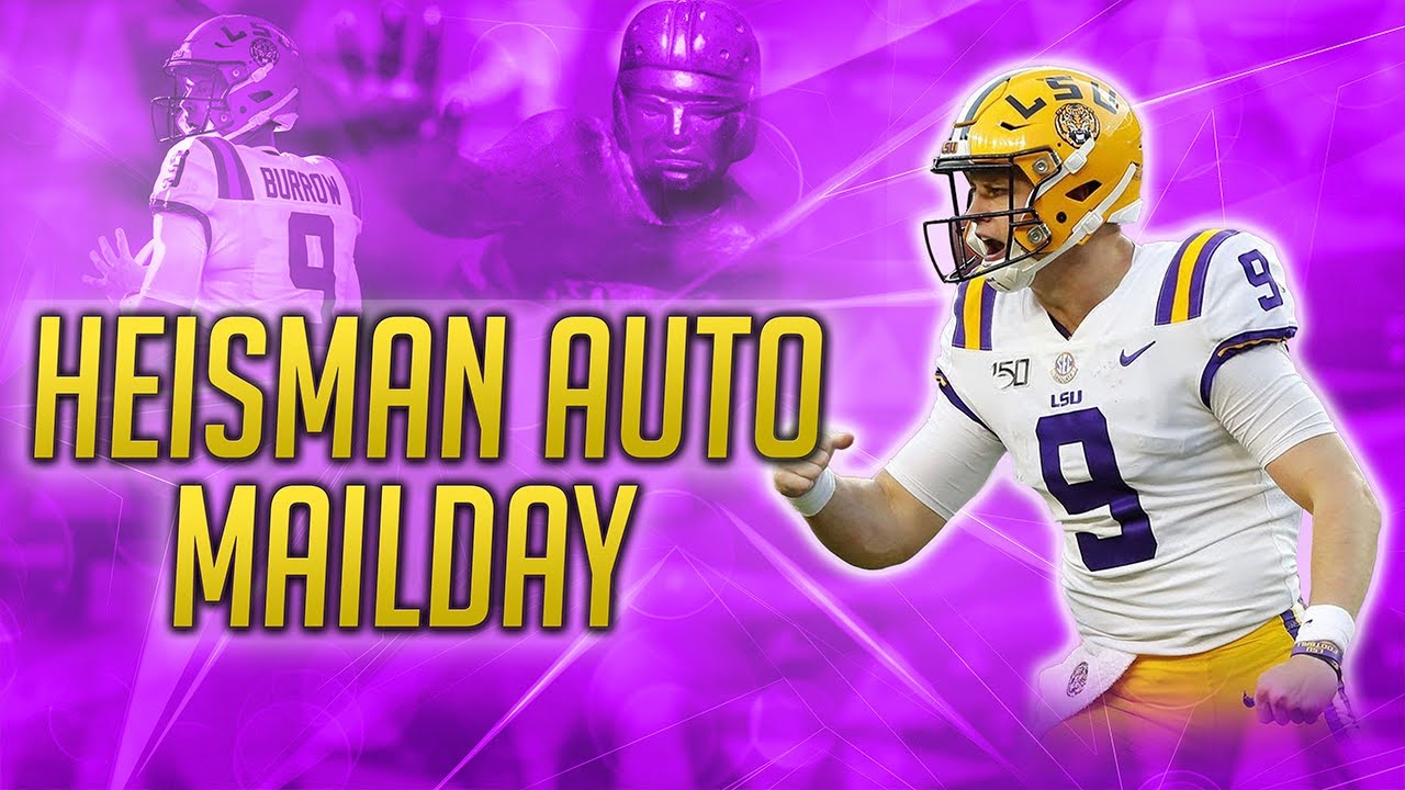 Massive Monday Mailday with A Heisman Trophy Winner Auto!!