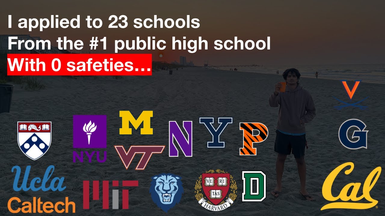 COLLEGE DECISION REACTIONS 2024 | NO SAFETIES | 23 Schools (Ivies, T20s, UCs) **NONCHALANT**