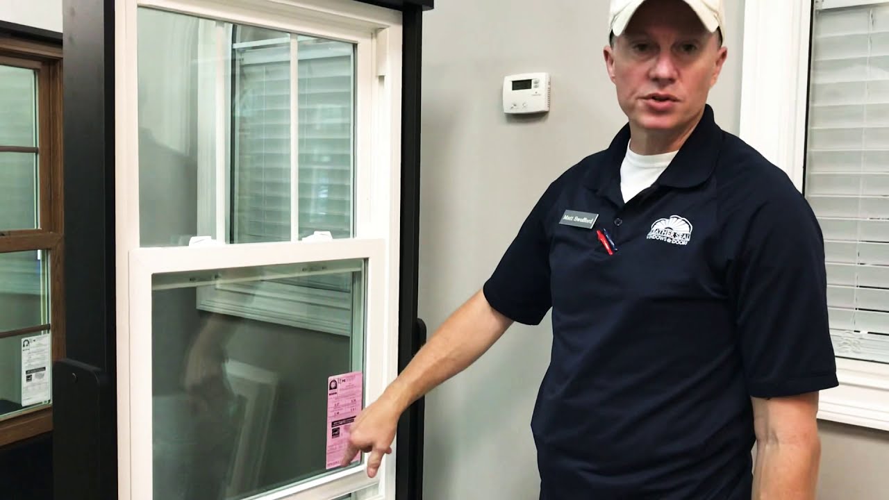 MI 1555 Double Hung Back on Track