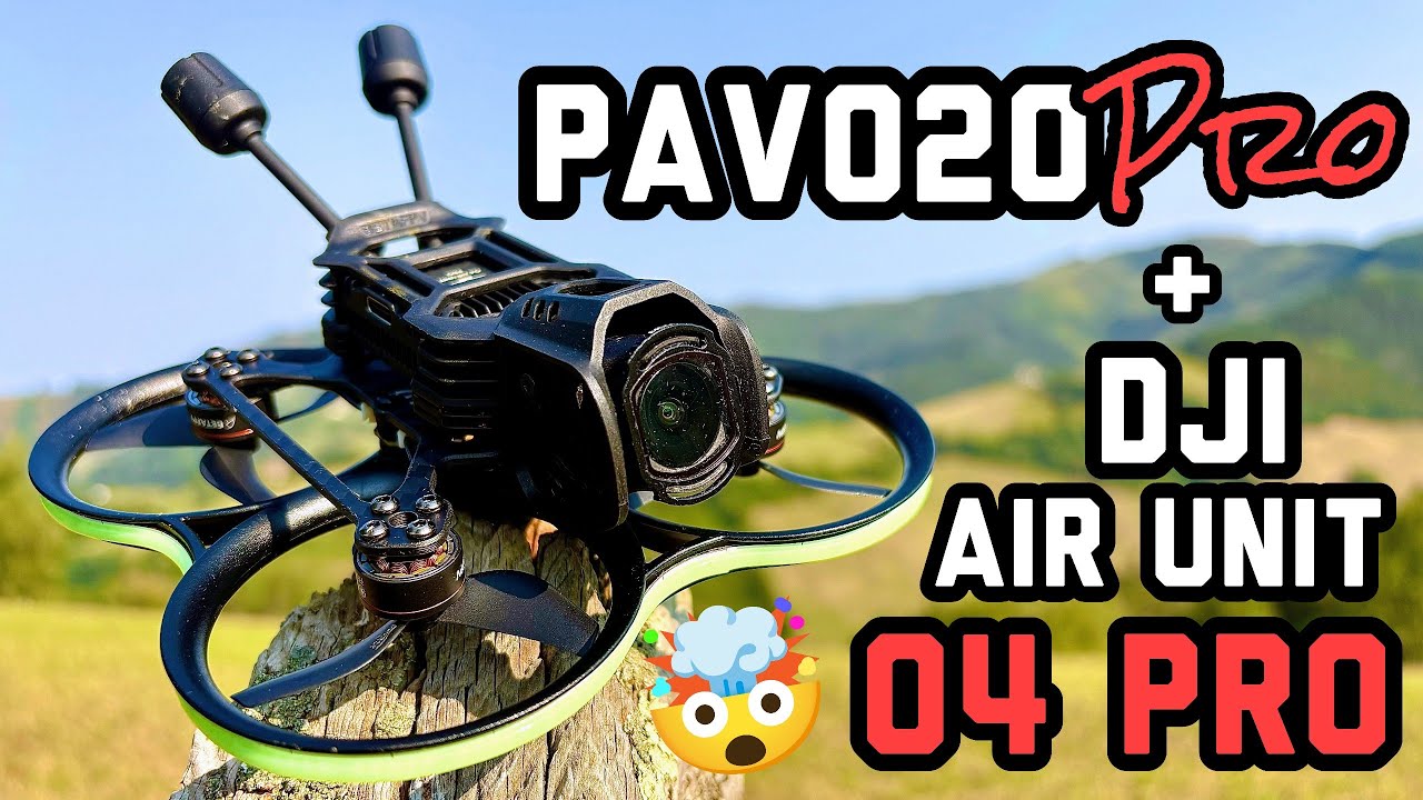 PAVO20 PRO + DJI O4 PRO: ¿COMBINACIÓN PERFECTA? EL CINEWHOOP CON DJI O4 PRO MÁS BARATO A PRUEBA