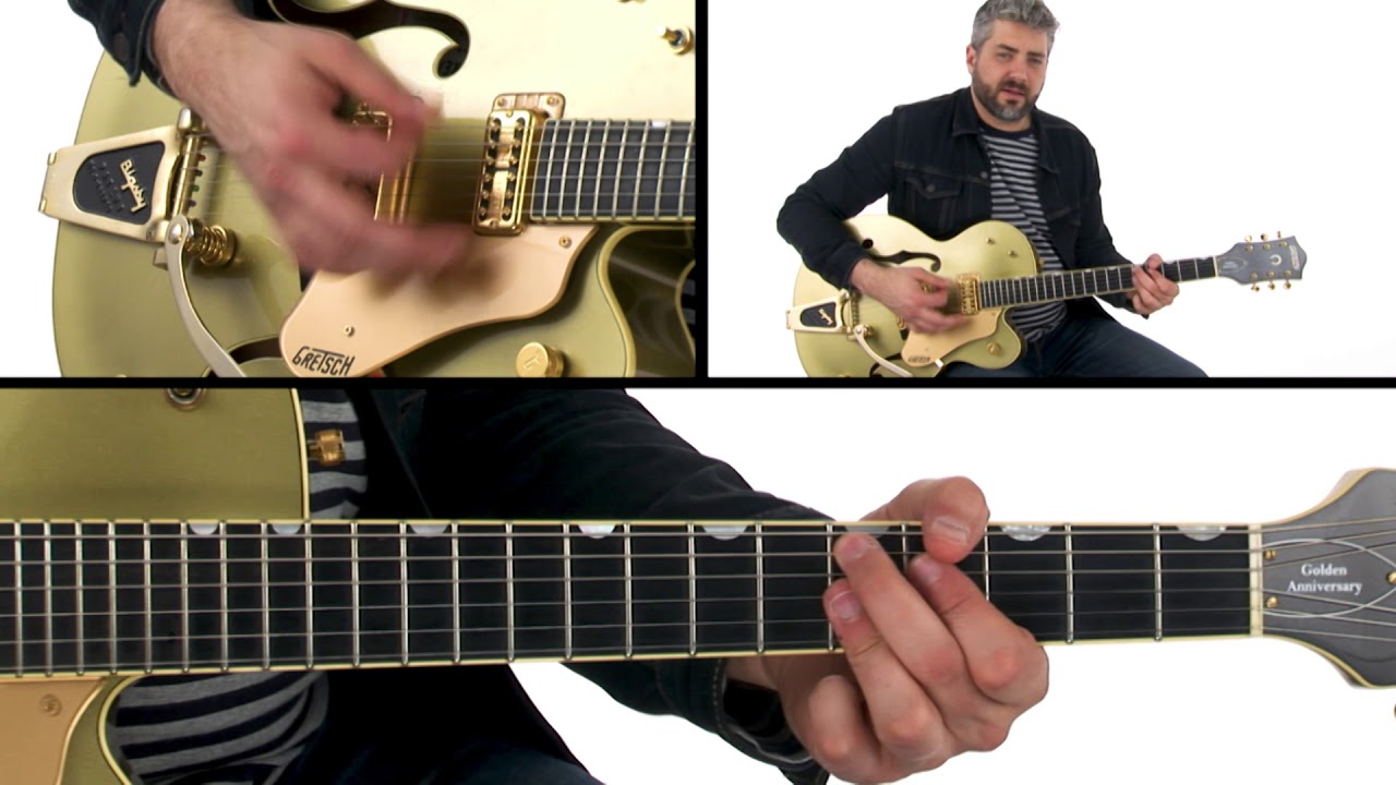Rockabilly Rhythm Guitar Lesson - Go, Cat, Go!: Breakdown - Jason Loughlin