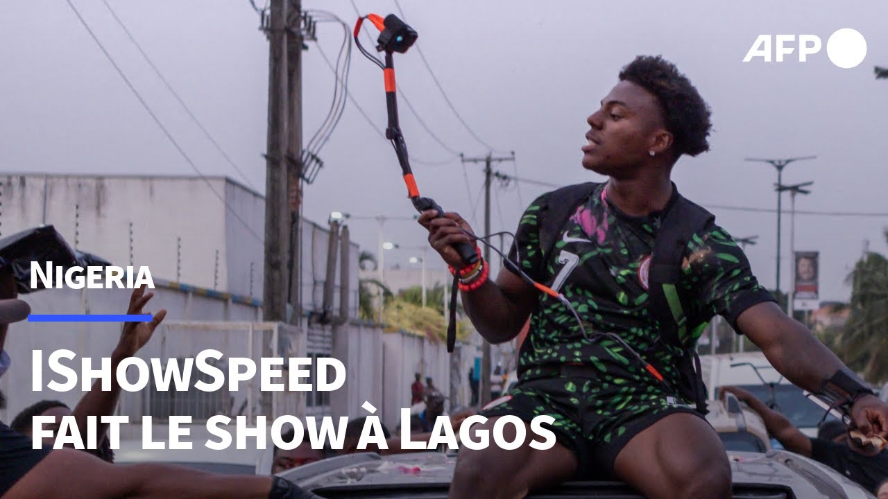 IShowSpeed: 21 ans et 50 millions d'abonnés sur YouTube | AFP