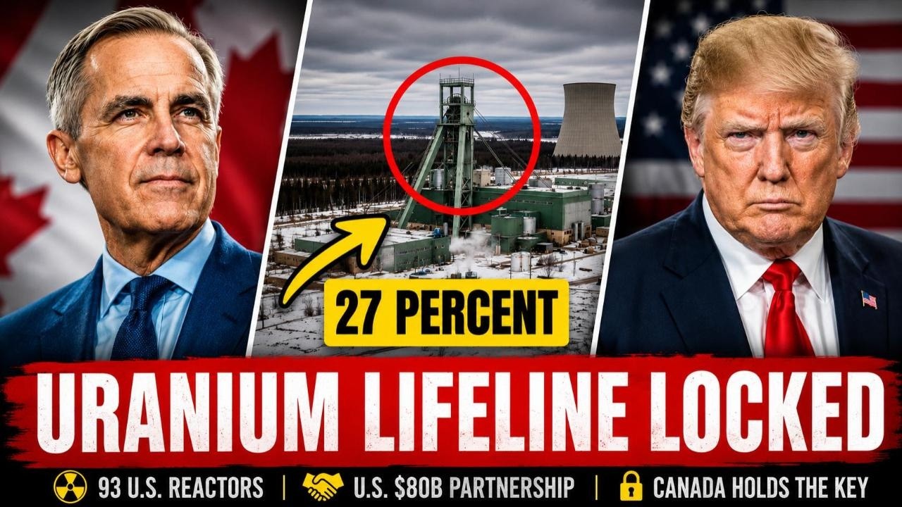 Carney&rsquo;s Quiet Uranium Leverage &mdash; Trump&rsquo;s $80B Nuclear Plan Just Turned Canadian