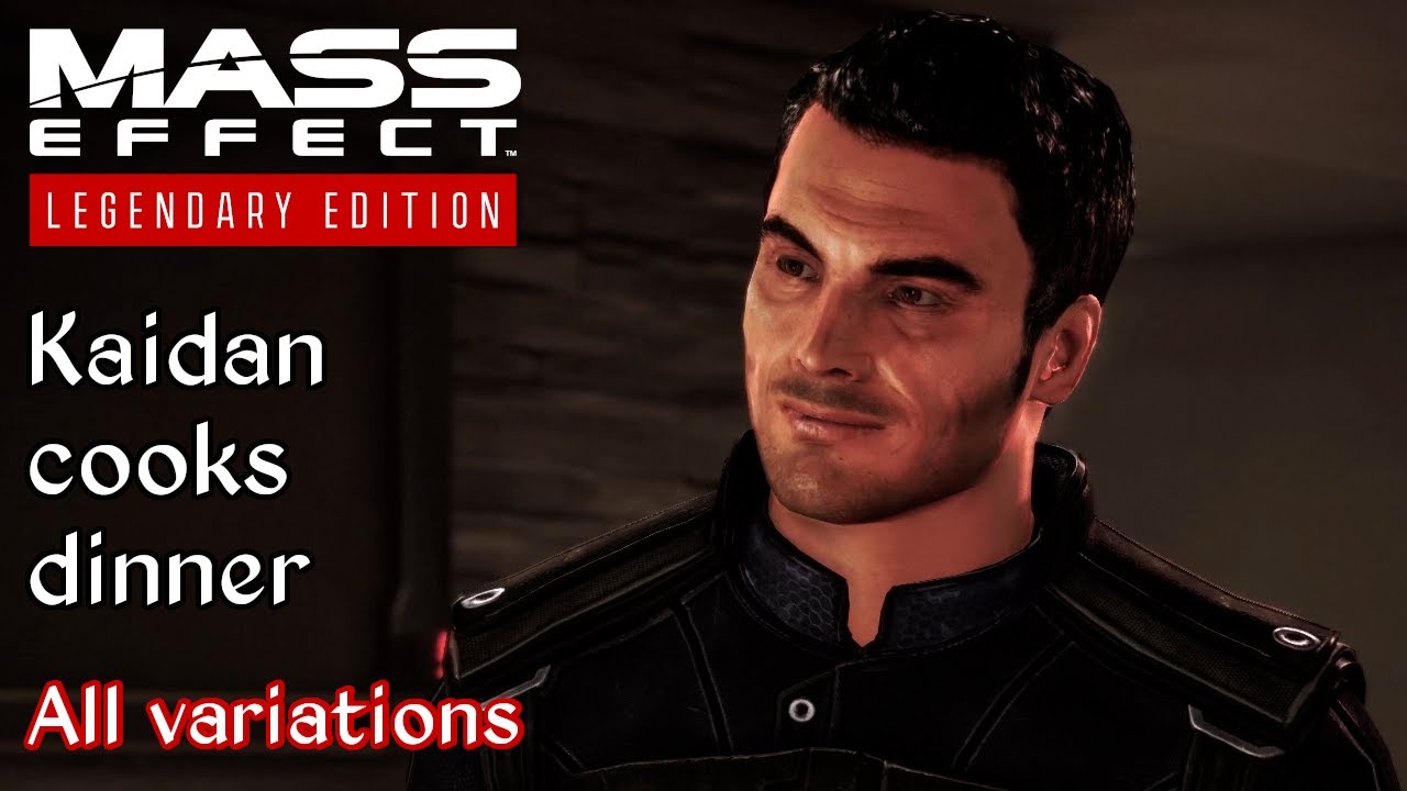 Mass Effect 3 - Citadel - Kaidan's apartment scene - All variations