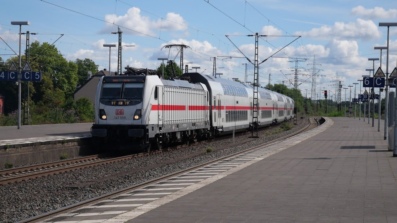 Eisenbahnverkehr in Gelsenkirchen HBF Mit Br 429 426 1428 401 440 275 3428 146 482 272 182 101 151