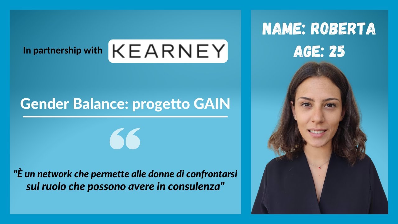 CONSULENZA STRATEGICA in KEARNEY - Cultura, Gender Balance e Team Building