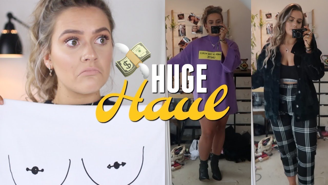 HUGE Try-on Autumn/Winter Haul! | ASOS, Topshop, Urban, MissGuided
