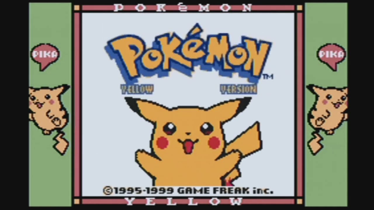 Pok&eacute;mon Yellow - 151 ROM Hack (GameCube Game Boy Player & Advance Flash Cart)